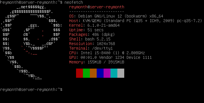 Serveur Debian 12
